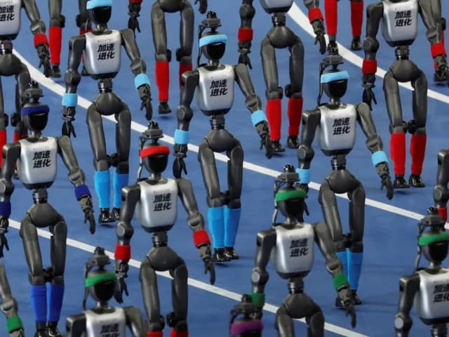 China's humanoid robots have shown they can run quicker than the fastest humans.Now comes the real