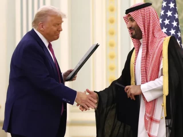 Trump sends Saudi nuclear deal to Congress but says Riyadh must recognize Israel