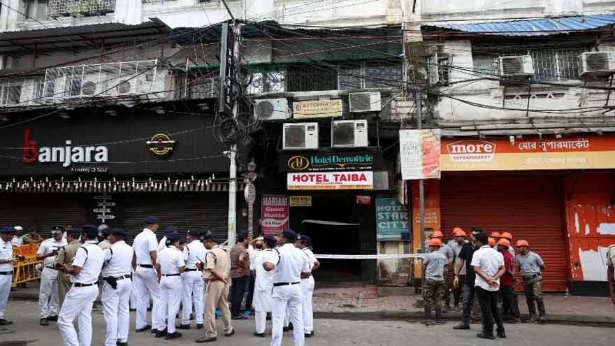 Fire at Kolkata hotel leaves nine dead as safety concerns mount