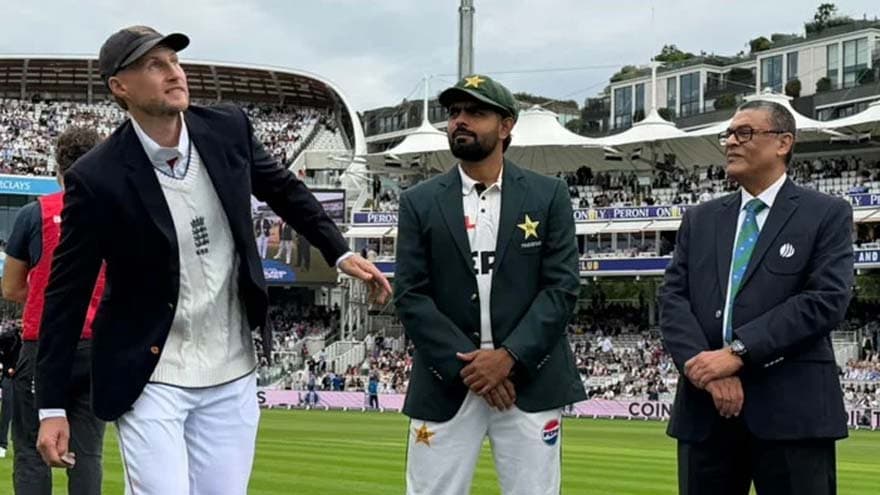 Pakistan opt to bowl first against England in second Test at Lord's