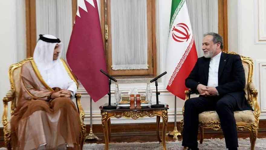 Qatari PM in Tehran for talks on regional tensions, Strait of Hormuz