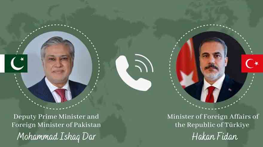 Dar discusses regional developments with Turkish, Saudi FMs