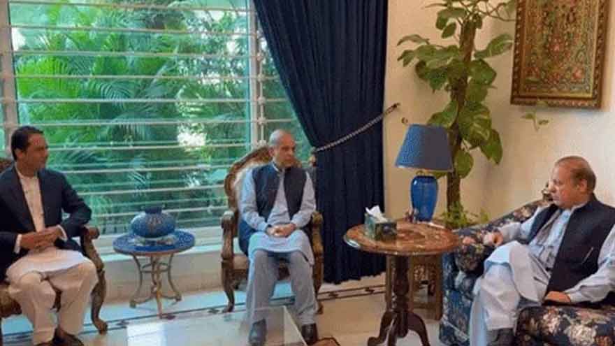 Nawaz Sharif directs AJK PM to pursue development, reform agenda